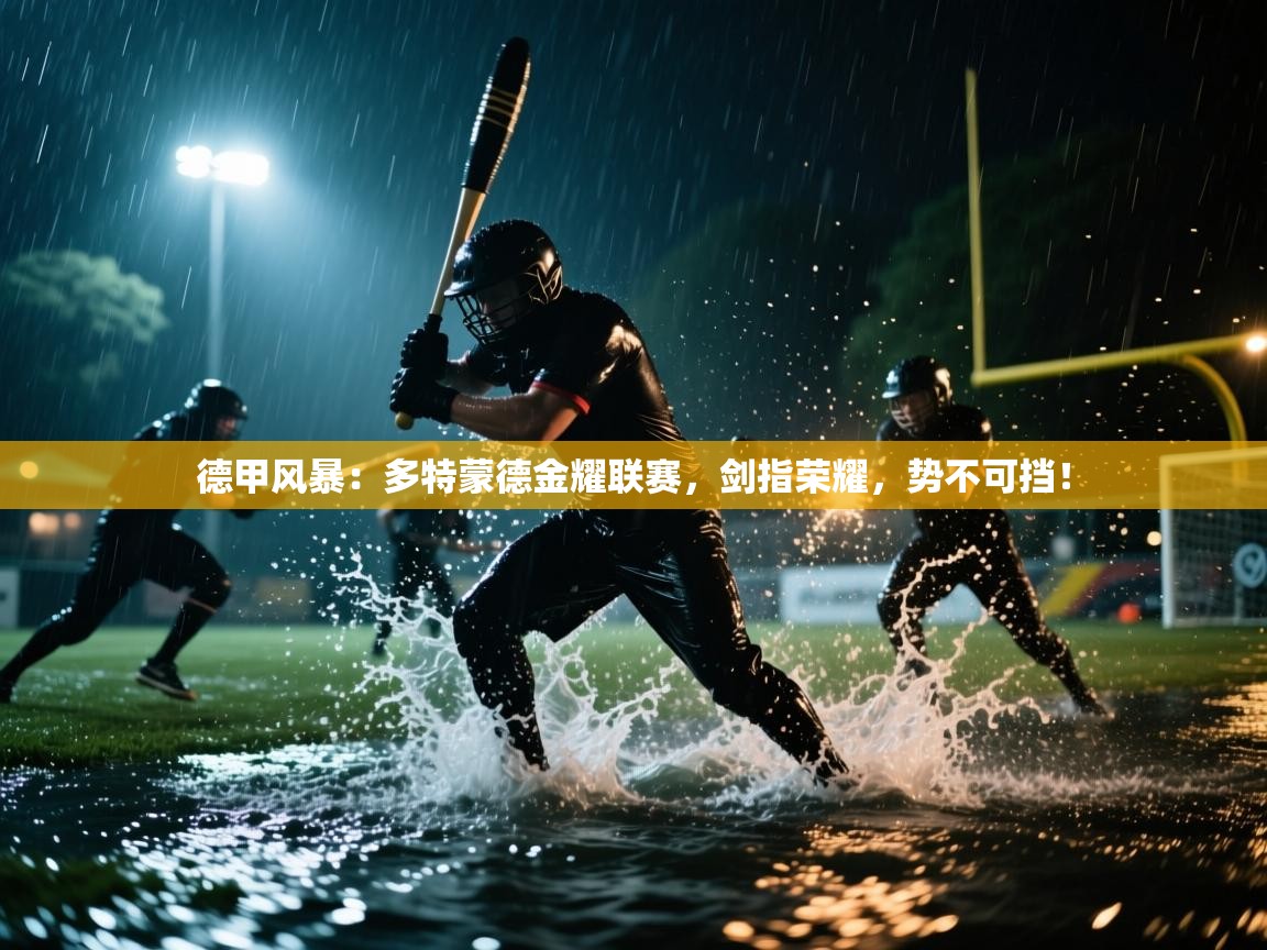 德甲风暴：多特蒙德金耀联赛，剑指荣耀，势不可挡！  第2张